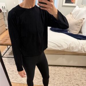 Monrow Black Casual Top